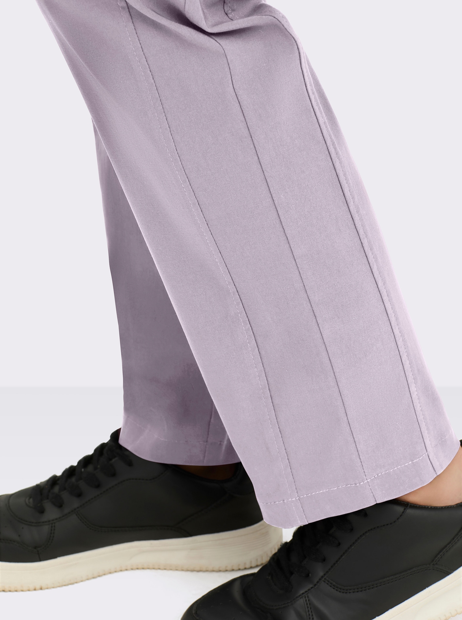 Stehmann Comfort line Hose mit Dehnbund, Viskose-Qualität - flieder