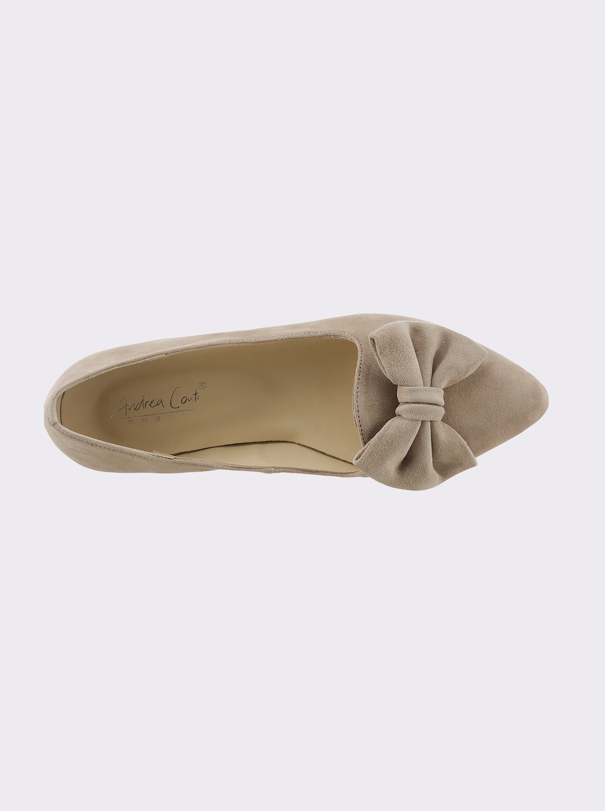 Andrea Conti Ballerines - taupe