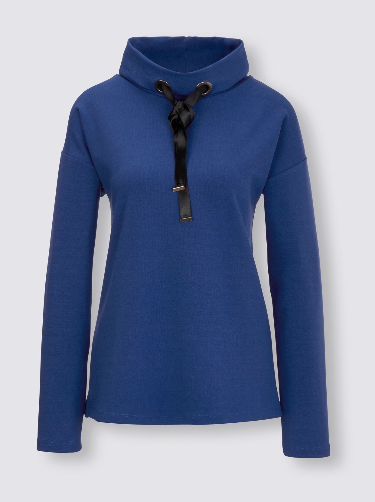 Creation L Premium Pima-Baumwolle-Modal-Shirt - royalblau