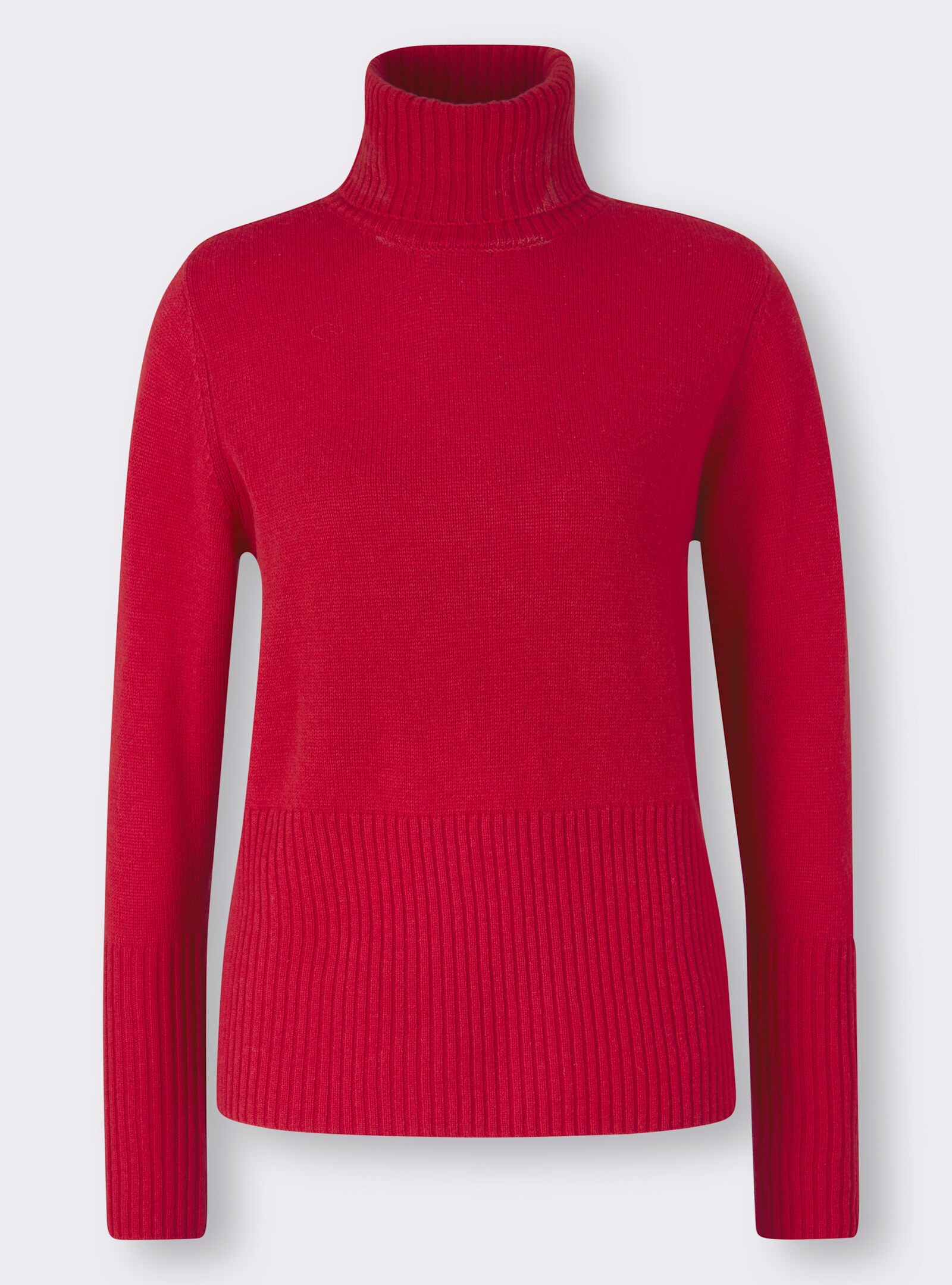 heine Rollkragenpullover mit Kaschmir-Anteil - rot