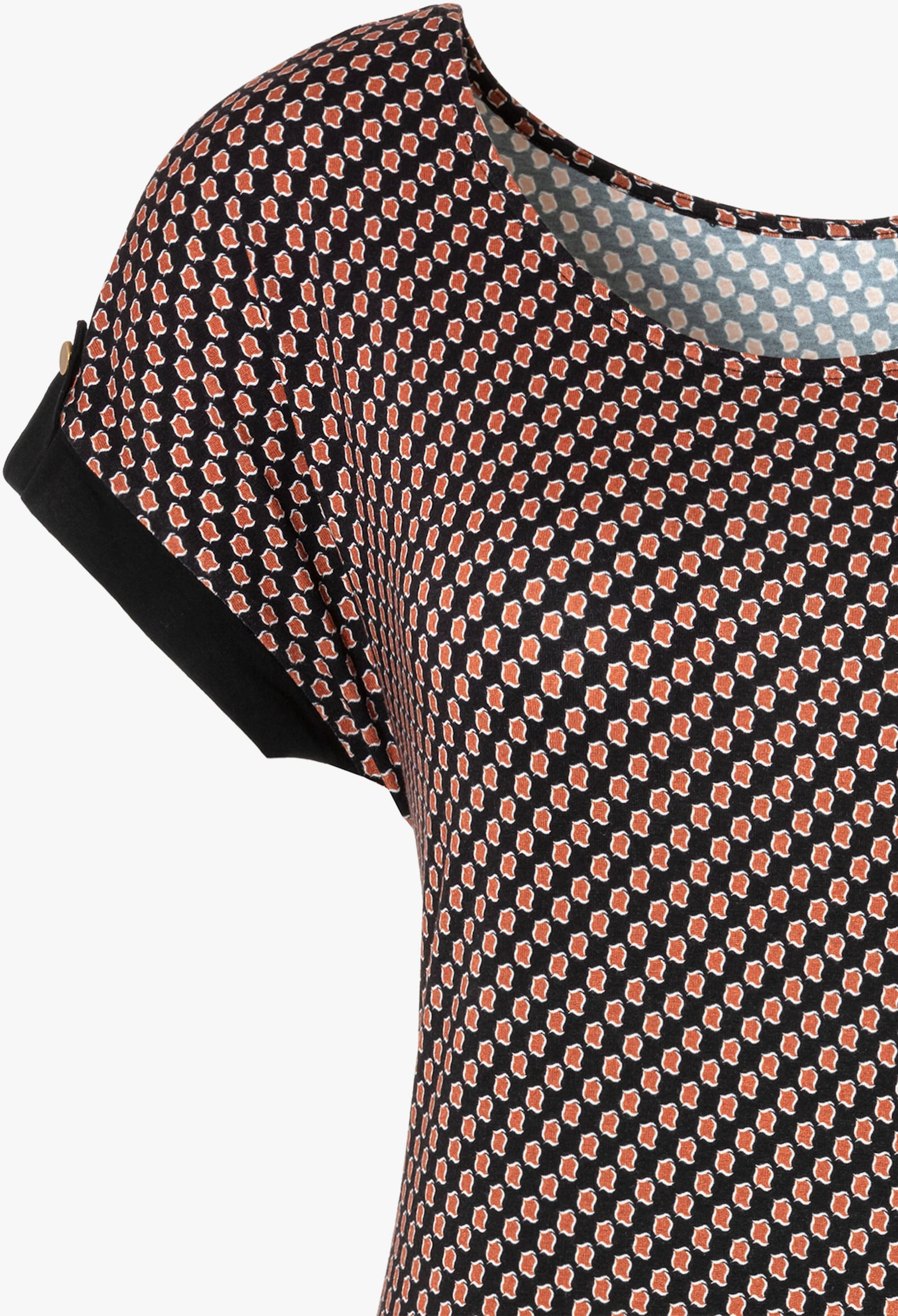 Vivance Kurzarmshirt - schwarz