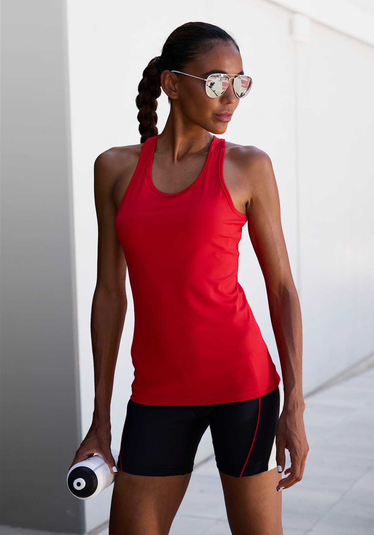 LASCANA ACTIVE Sporttop - rot