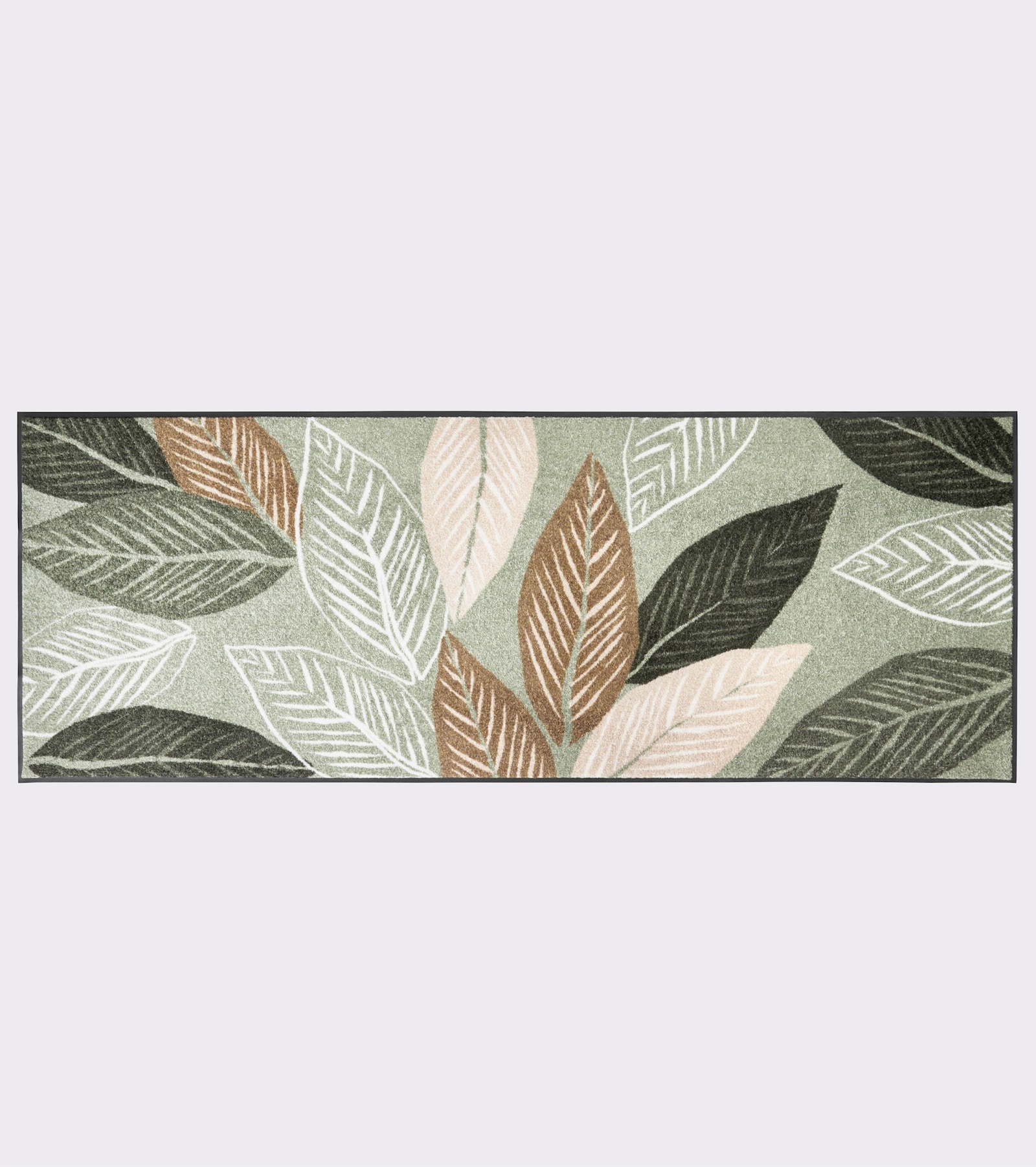 heine home Fußmatte - grün-beige