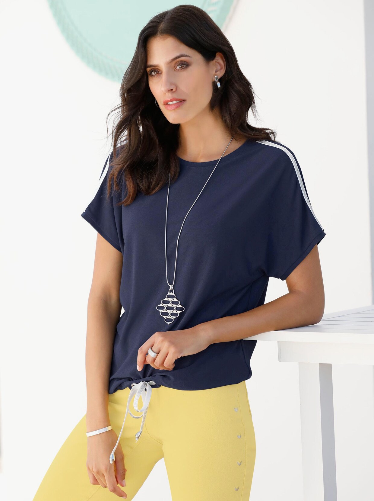 T-shirt - marine