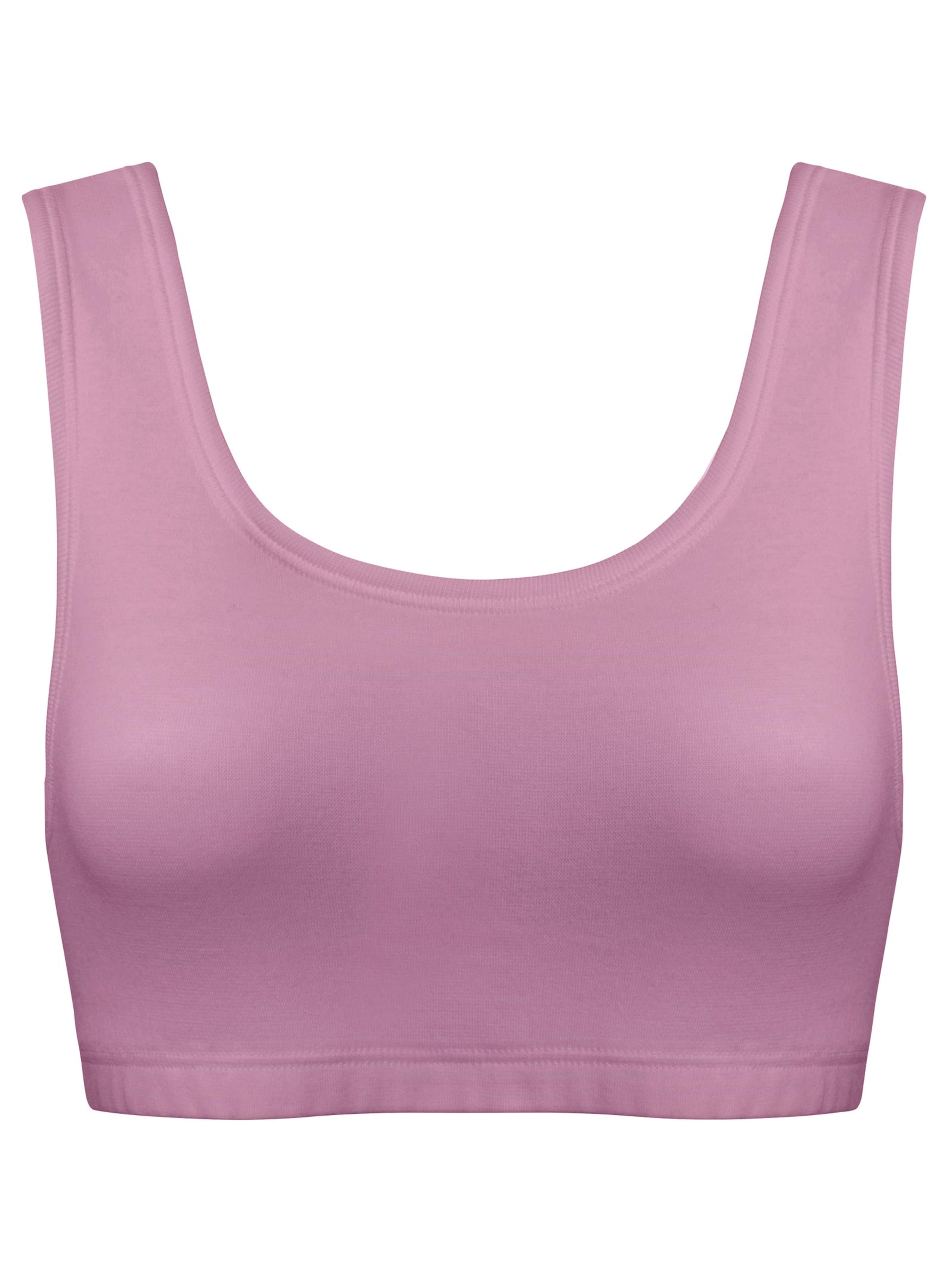 wäschepur Bustier - aubergine + rosenholz + silberfarben