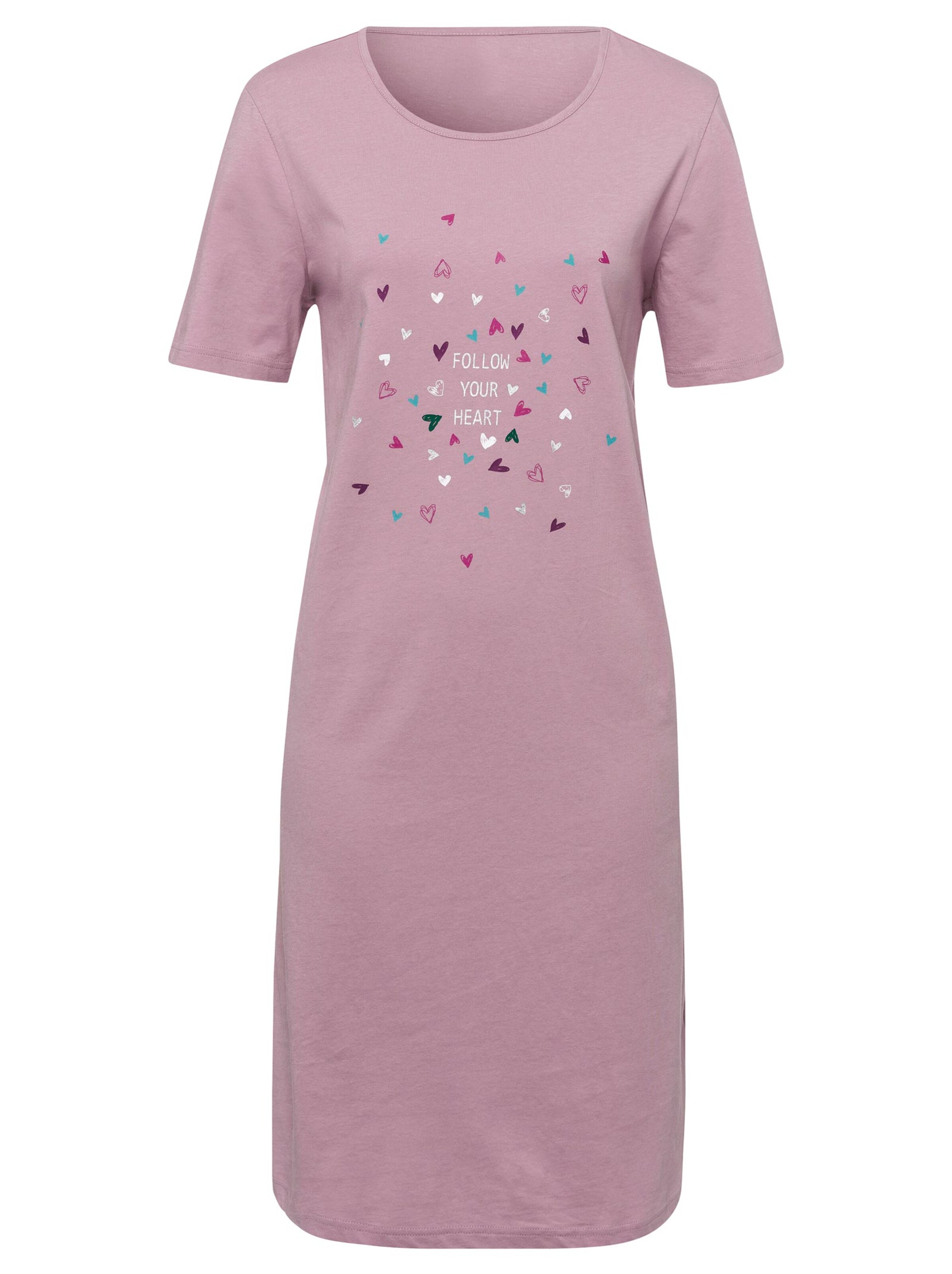 Nachthemd - mint + mauve