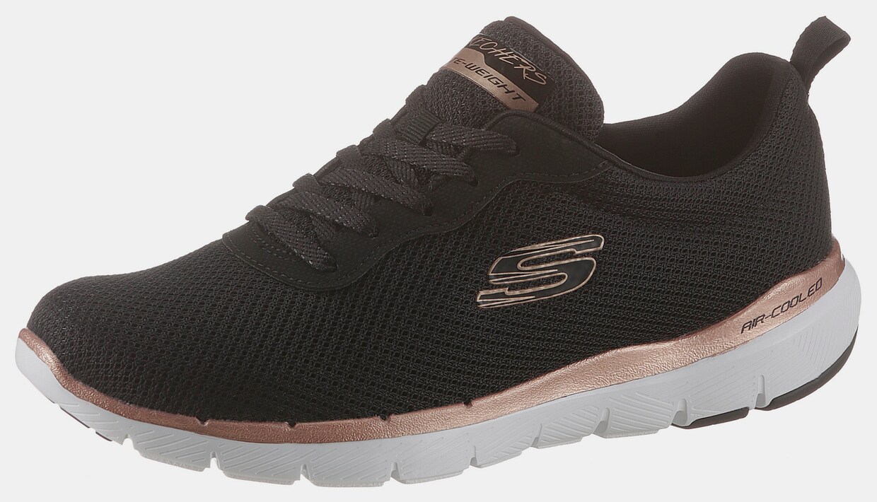 Skechers Sneaker - schwarz-rosa