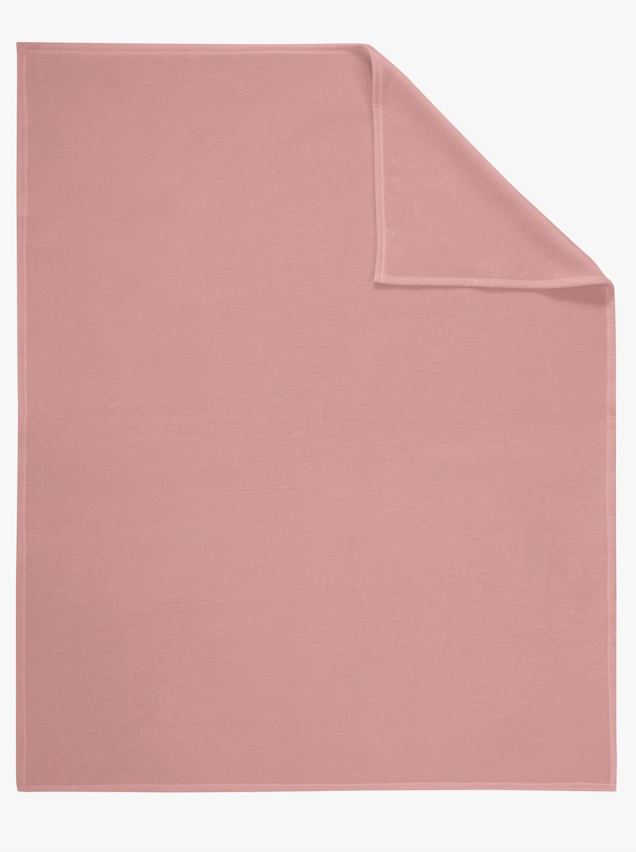 Biederlack katoenen deken - roze