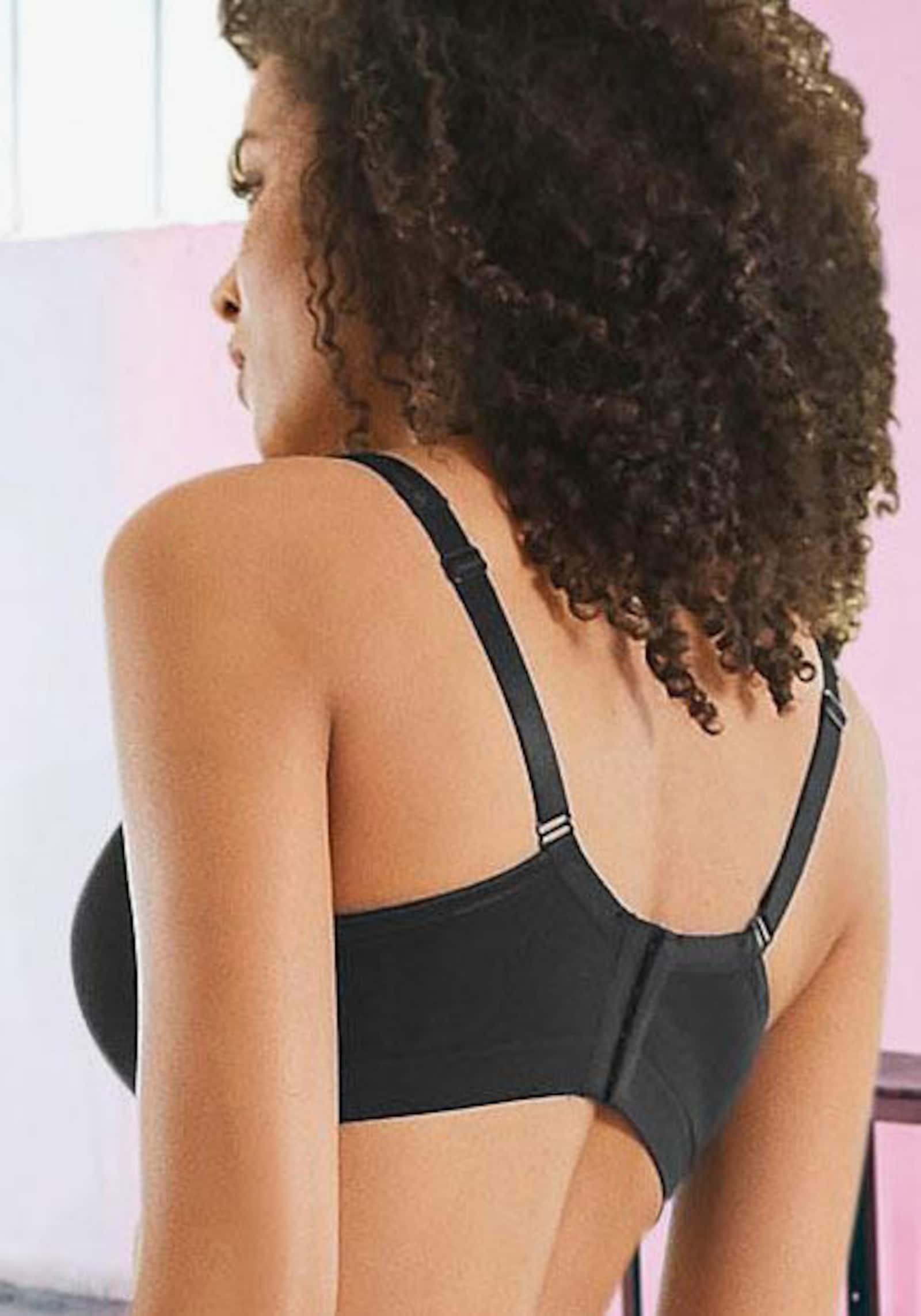 LASCANA ACTIVE Soutien-gorge push-up pour le sport - noir