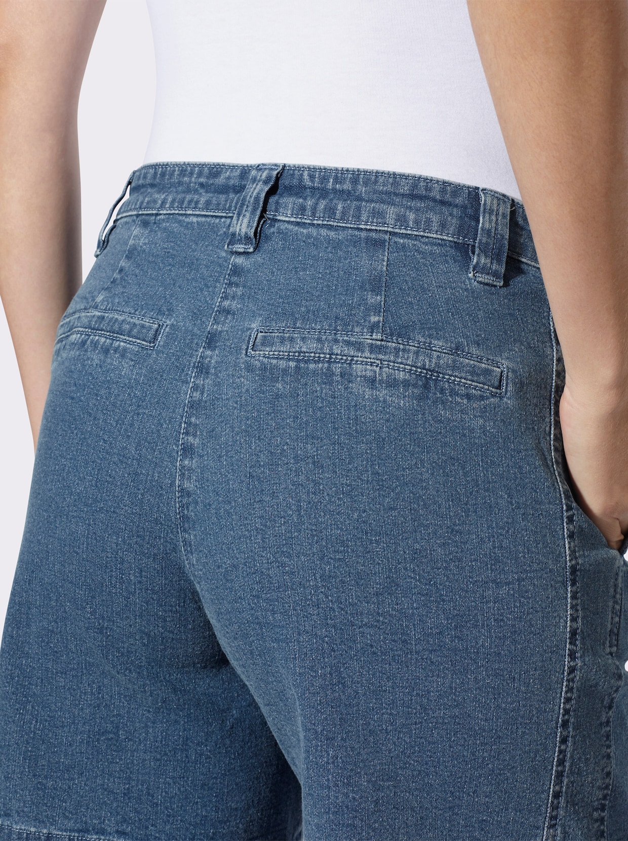 heine Shorts - blue-bleached