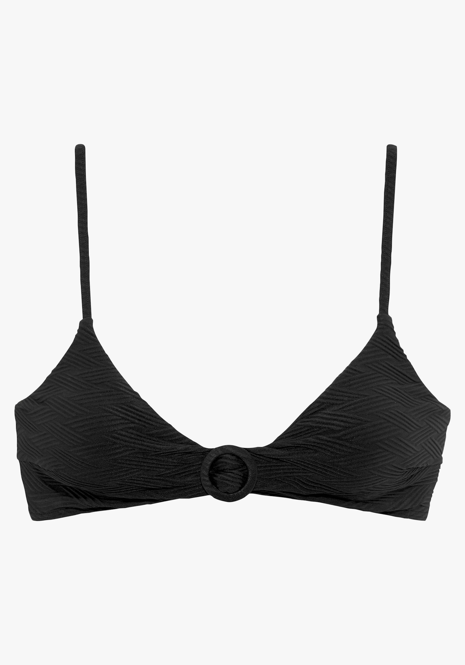 Sunseeker Triangel-Bikini-Top - schwarz