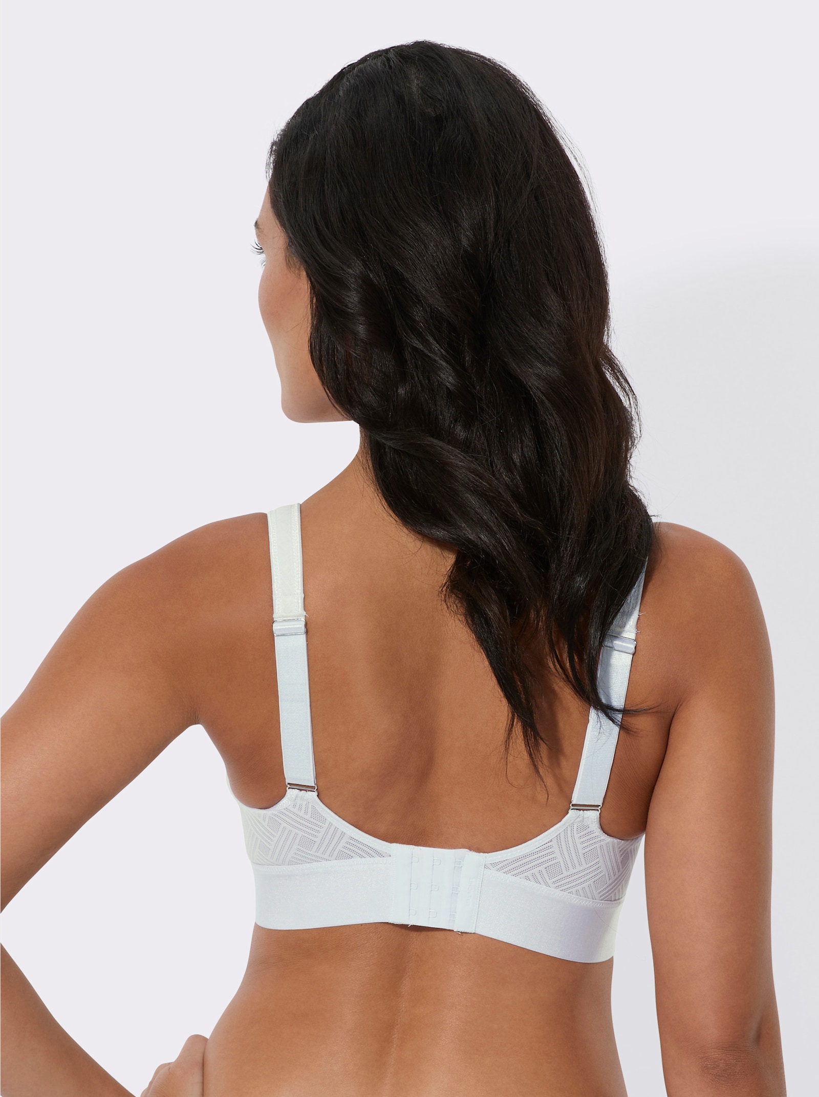 wäschepur Komfort-BH ohne Bügel - weiß