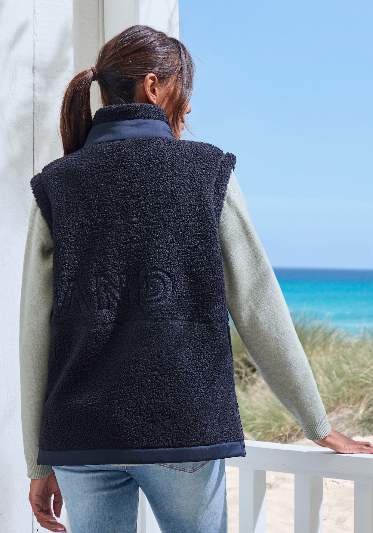 Elbsand Gilet polaire - noir