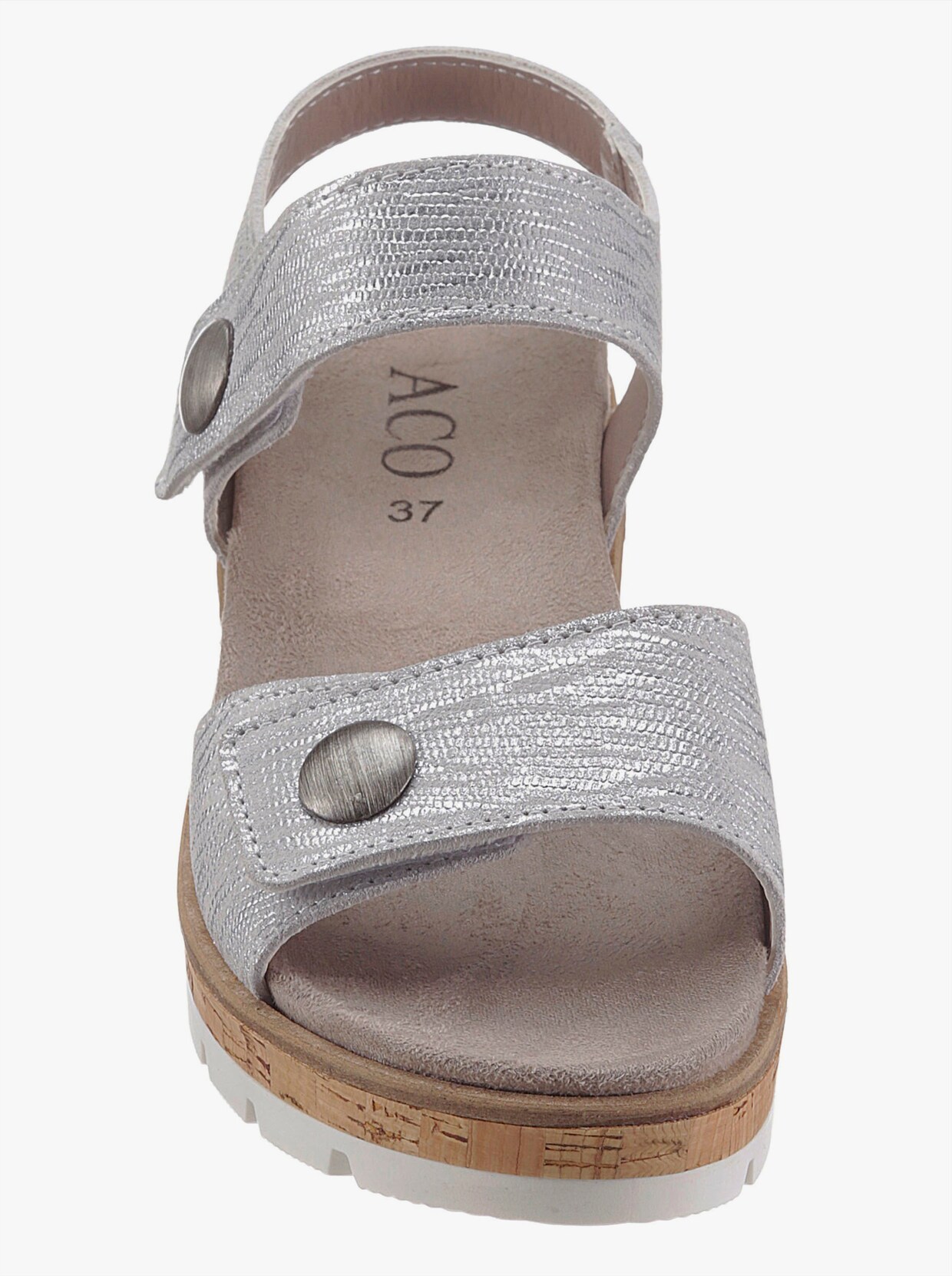 ACO Sandalette - silberfarben