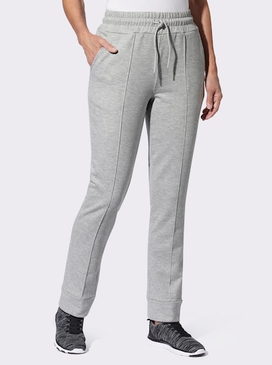 Catamaran Sports Freizeithose mit schmal zulaufenden Beinen - grau-meliert