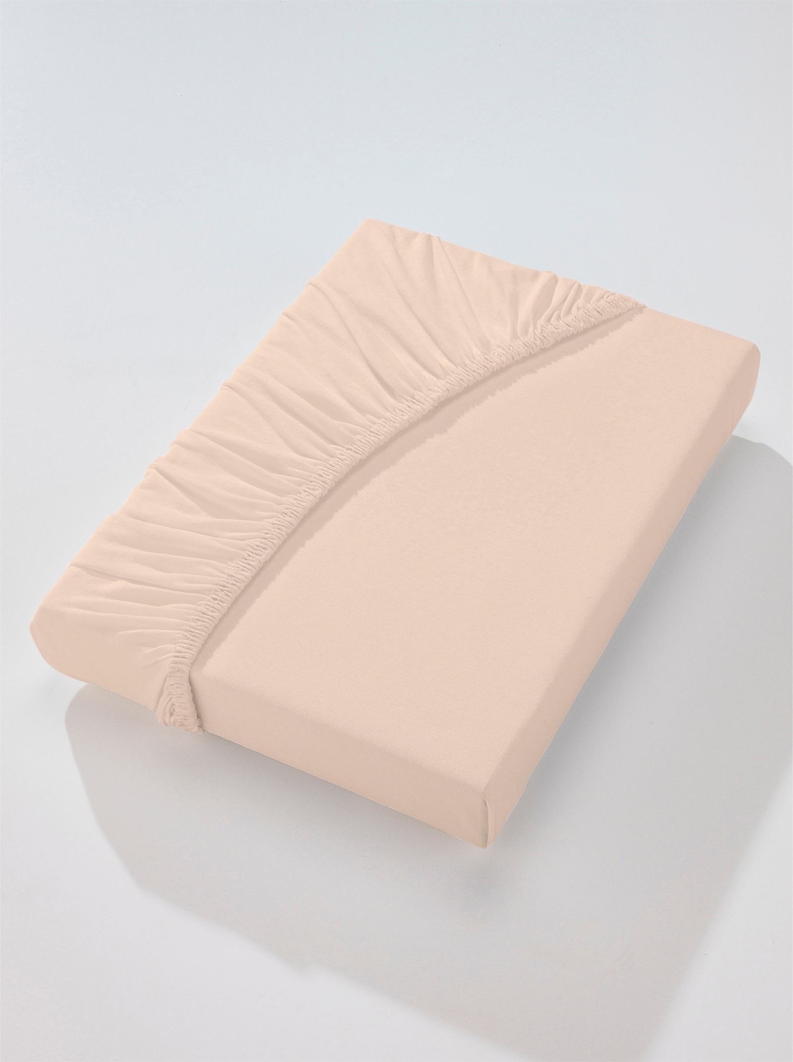 wäschepur Spannbetttuch - beige