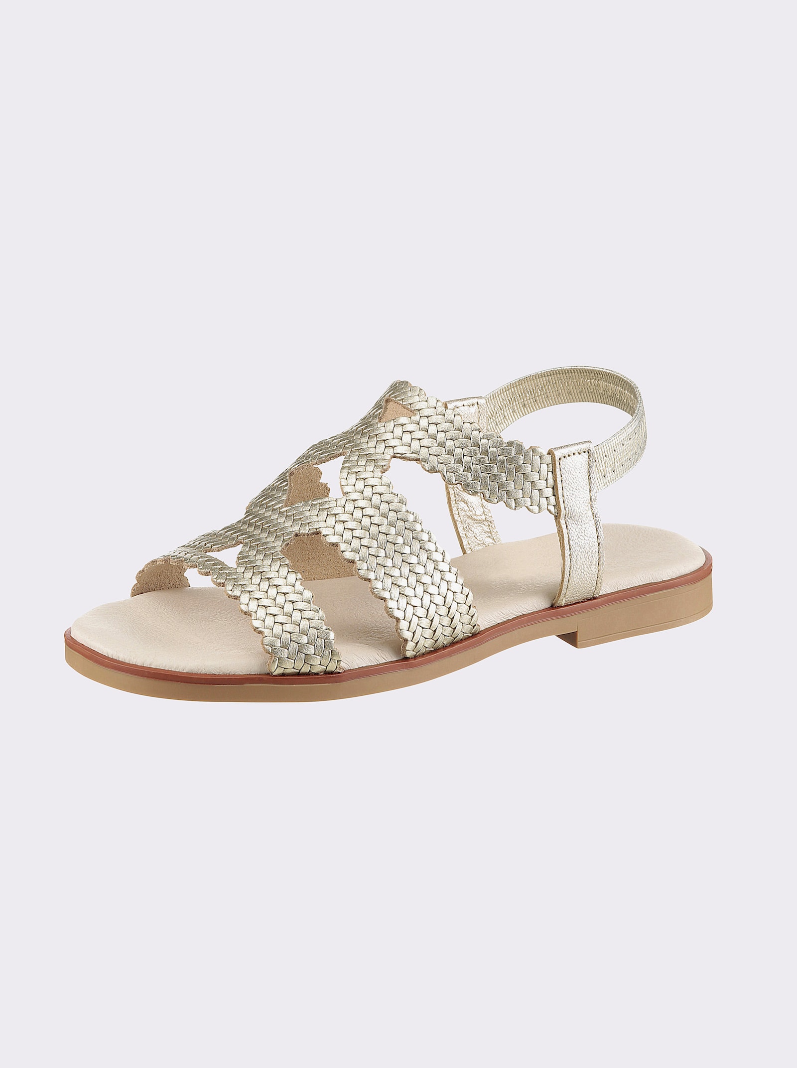 heine Sandalette - goldfarben