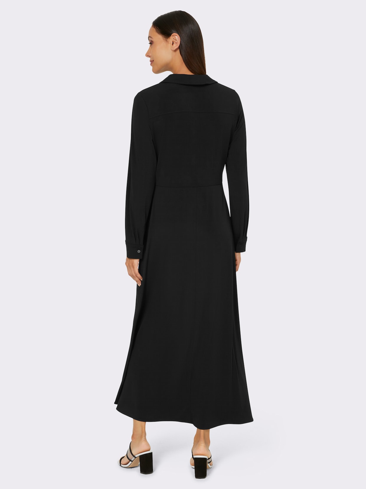 heine Robe en jersey - noir