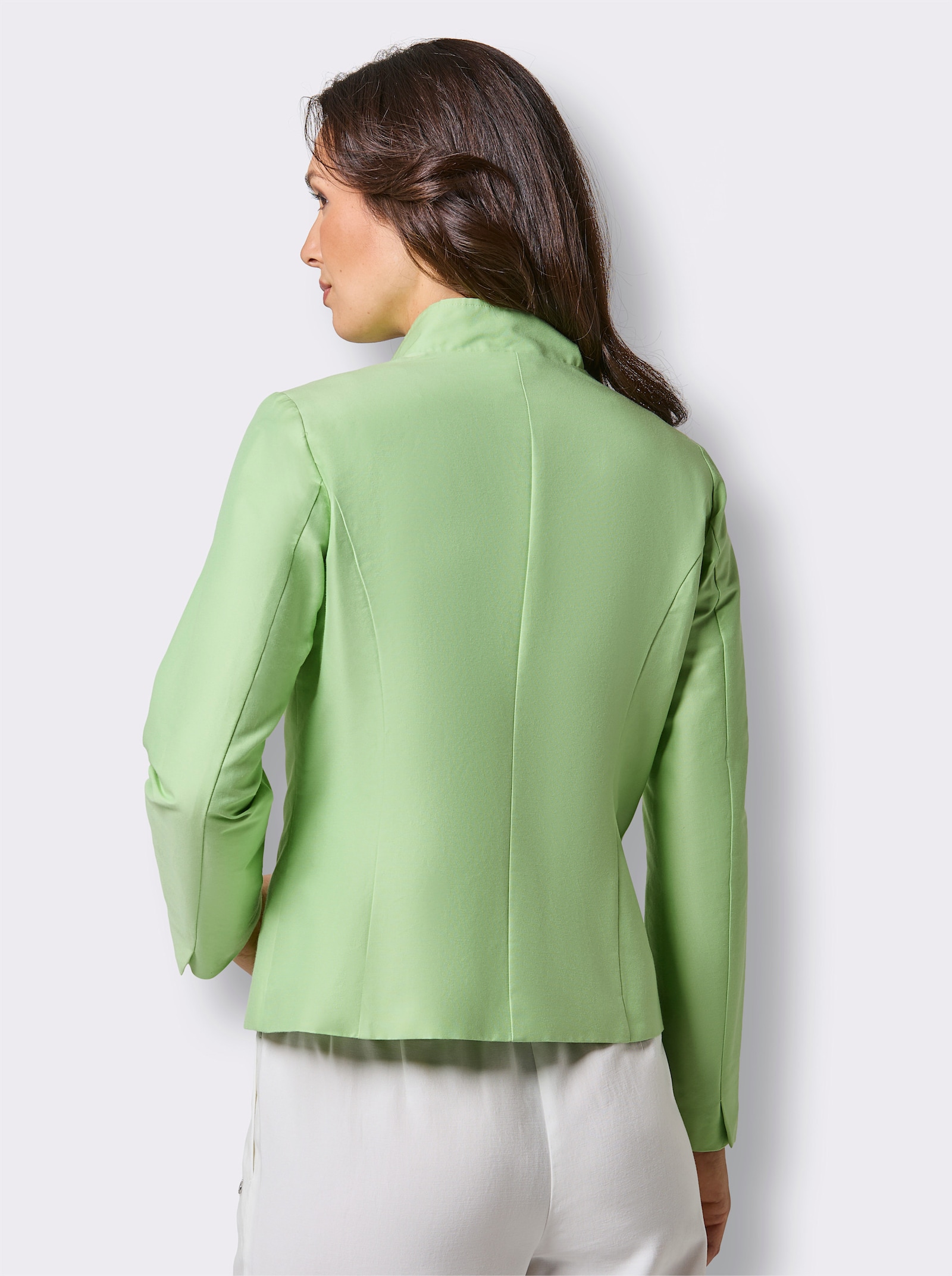 CREATION L PREMIUM Blazer mit Seide - reseda