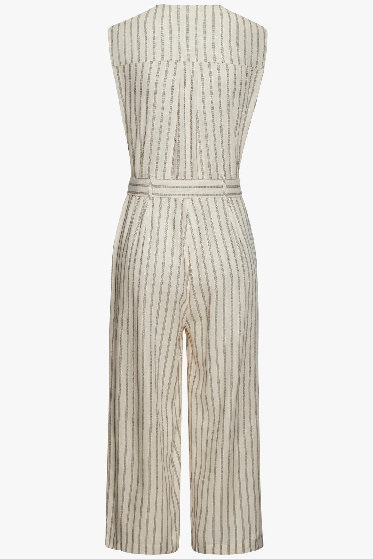 LASCANA Overall - crème/zwart gestreept