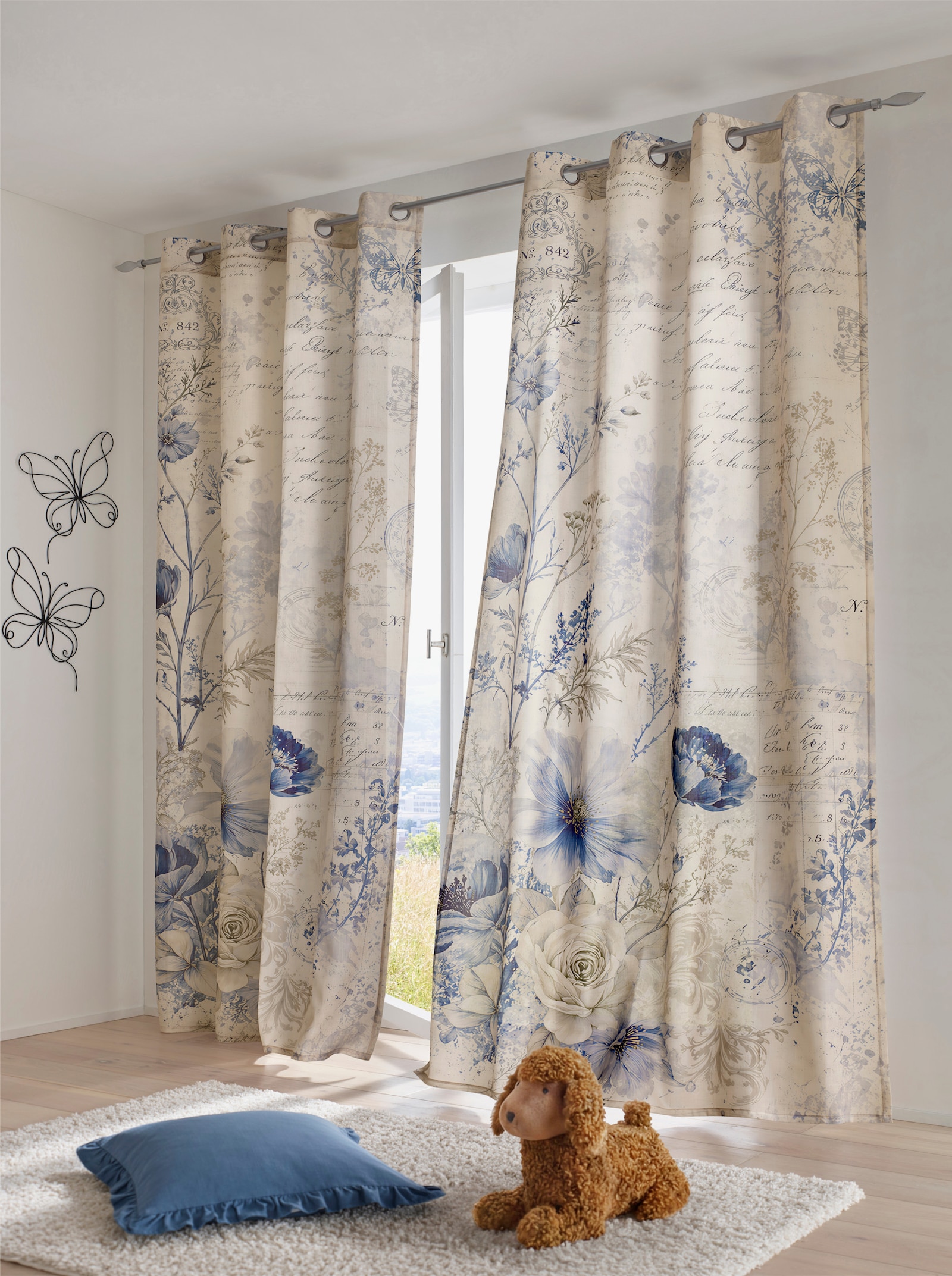 heine home Dekostore - beige-blau