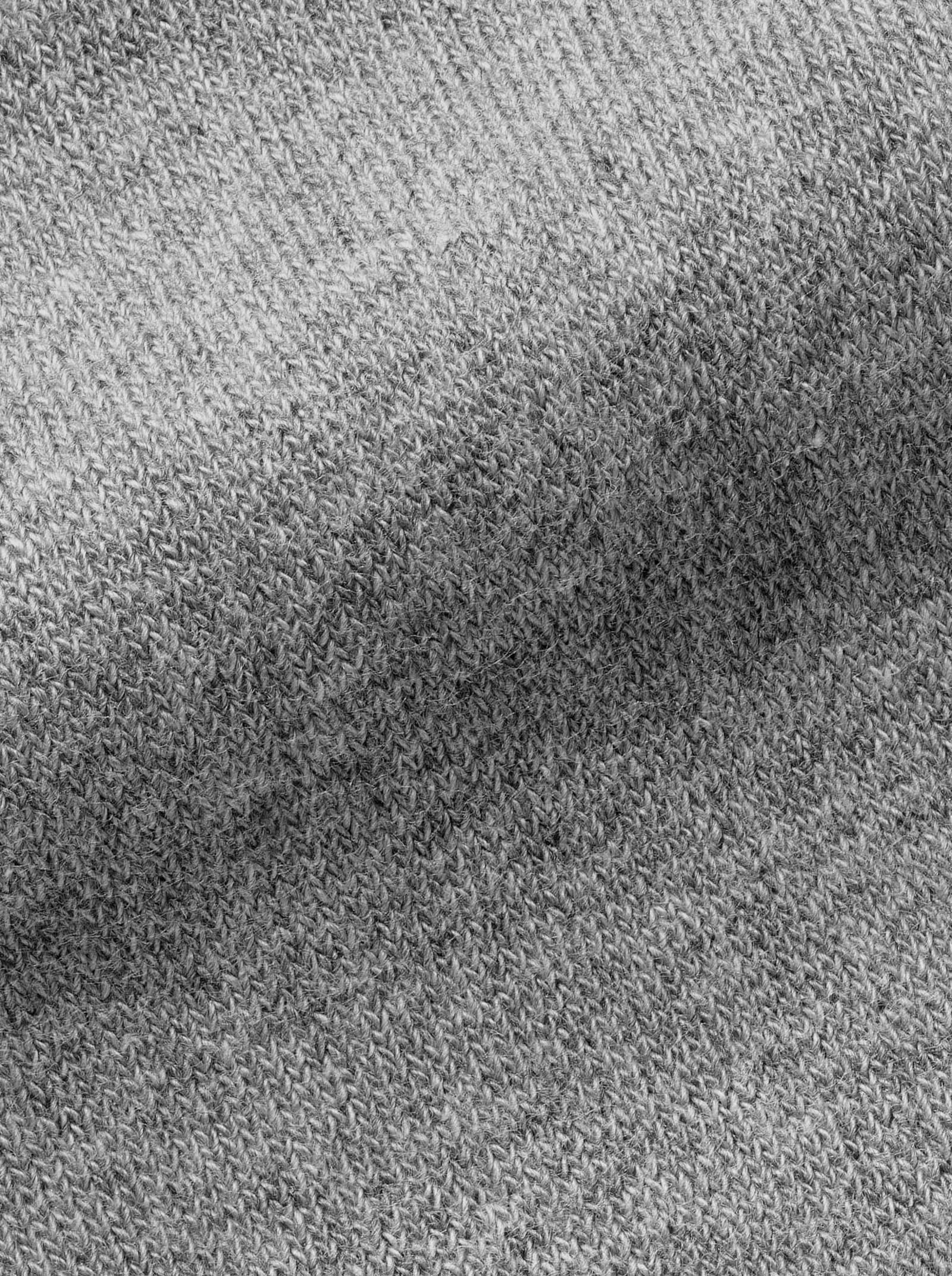 Rogo Leggings med resårlinning - gråmelerad