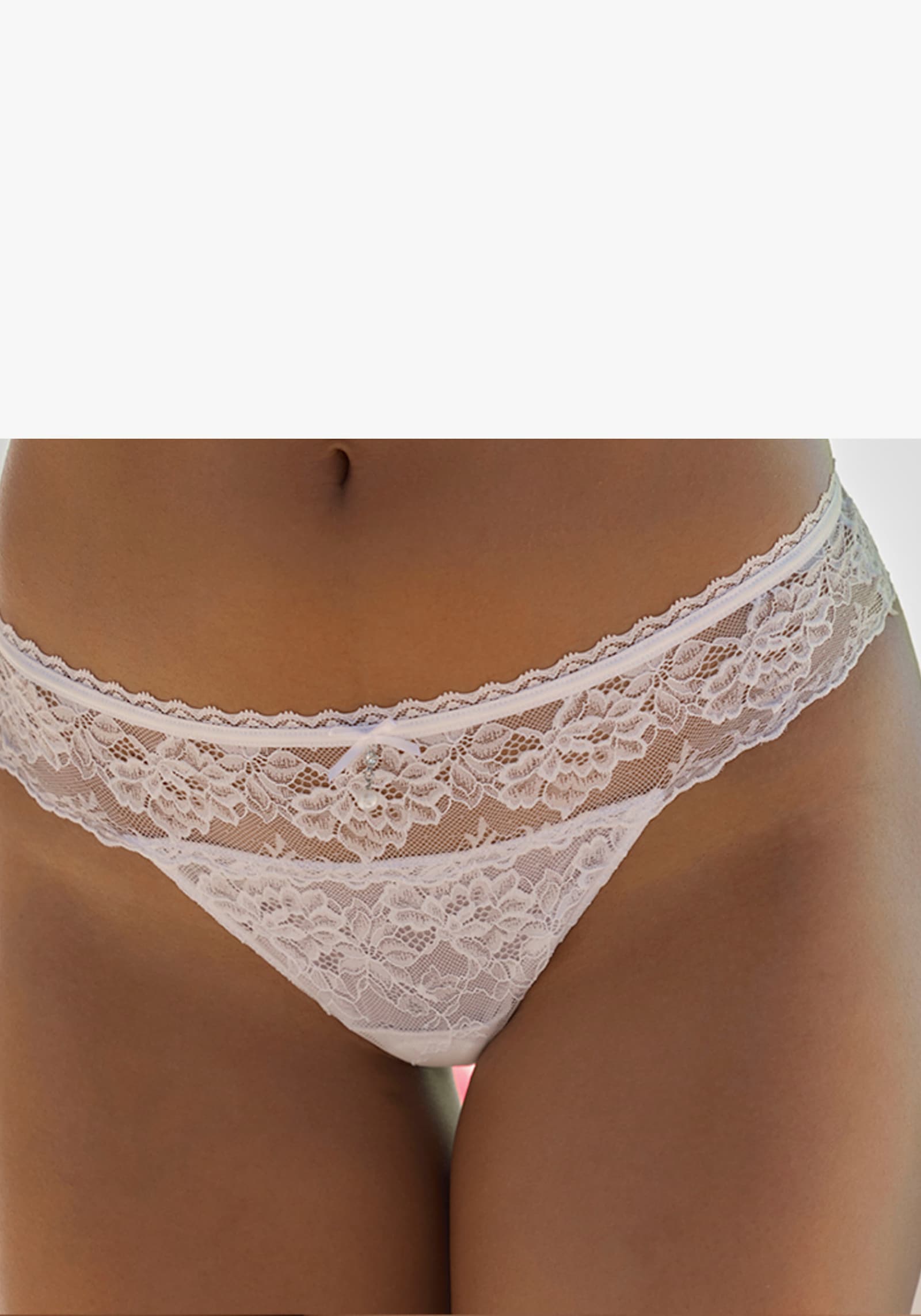 LASCANA String - wit