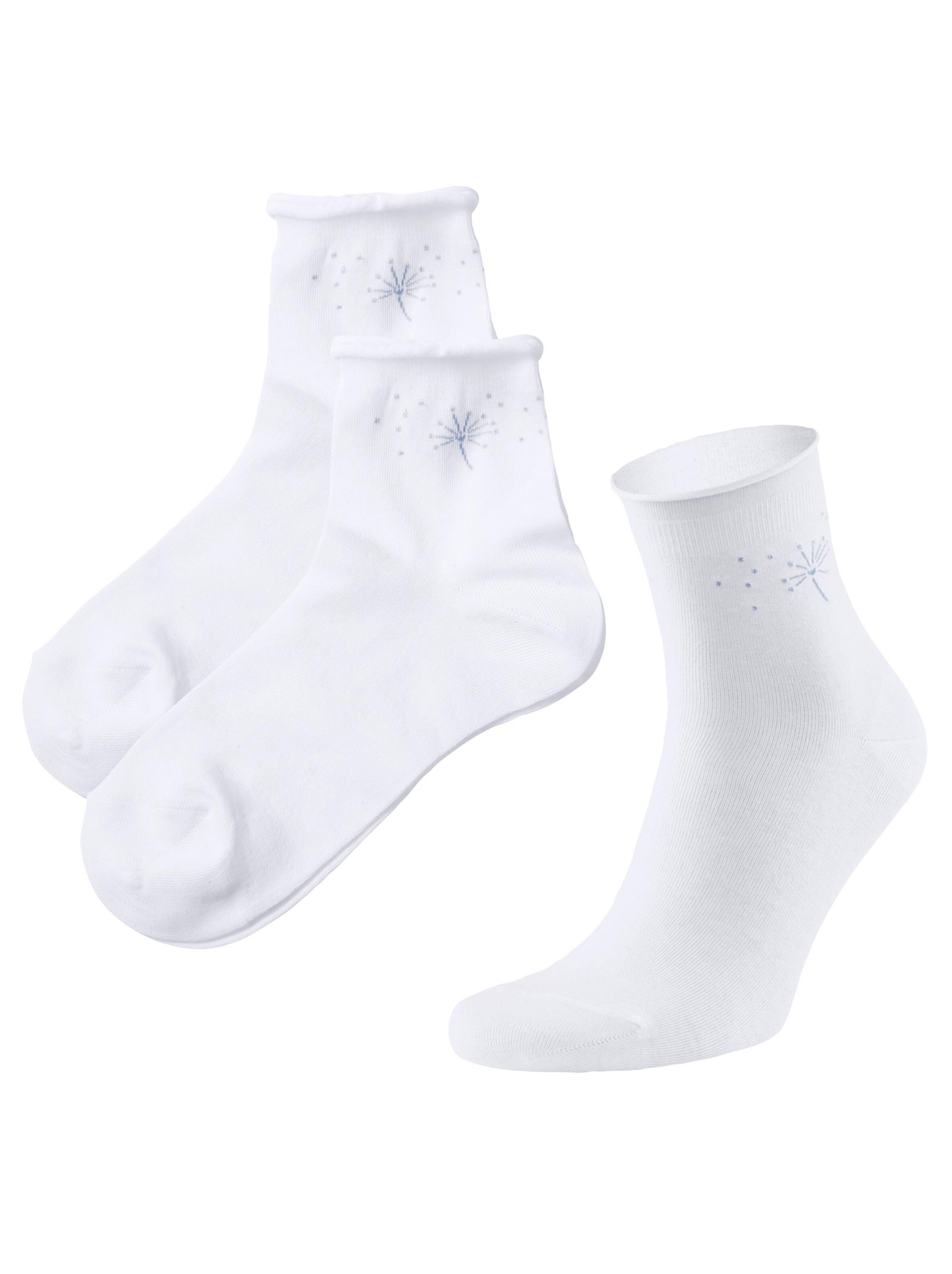 Damen-Socken - weiß