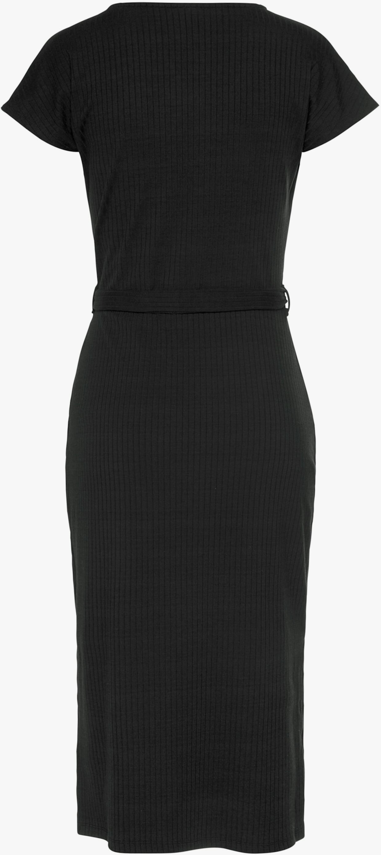 LASCANA Robe mi-longue - noir