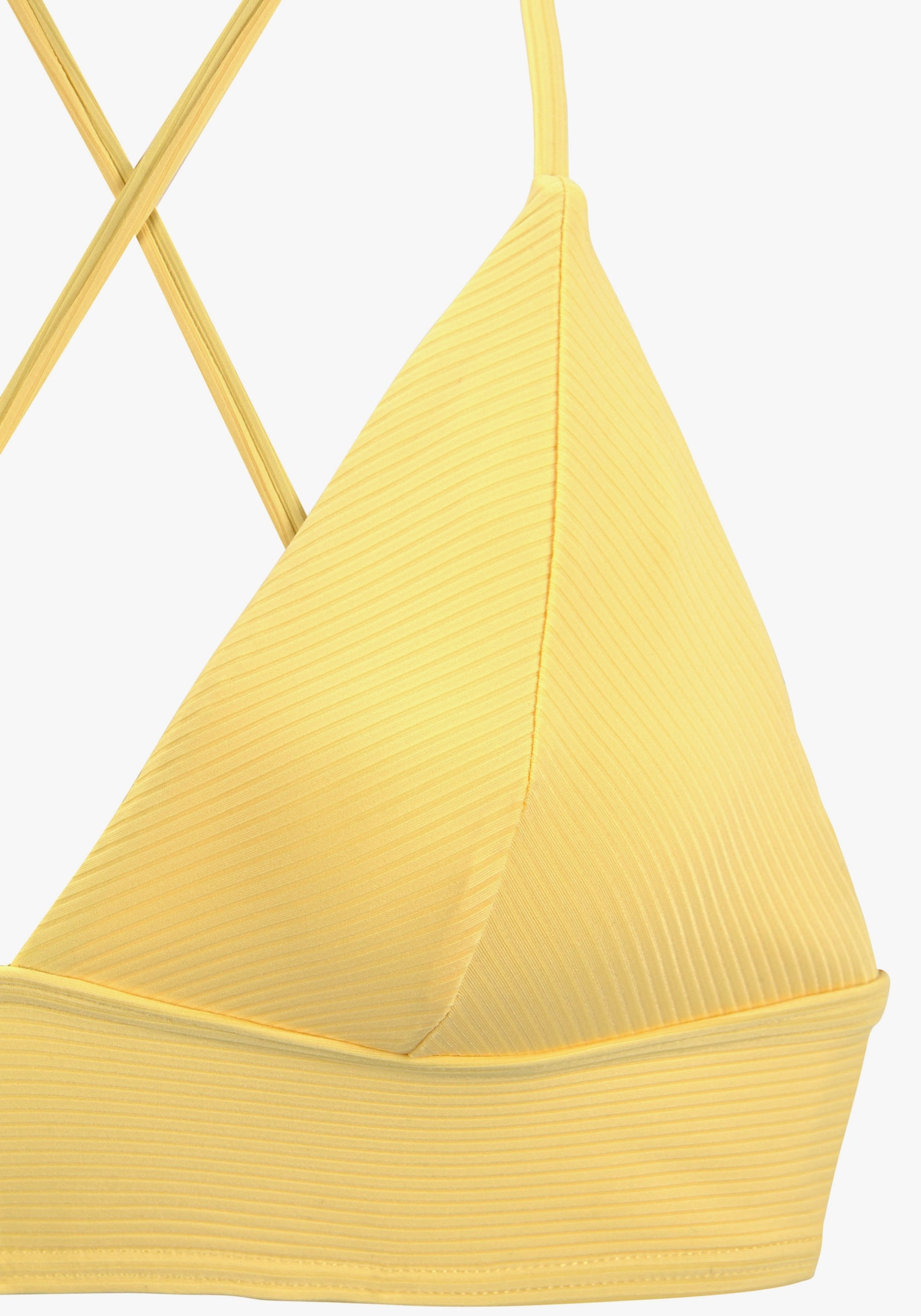 Venice Beach Haut de bikini triangle - jaune