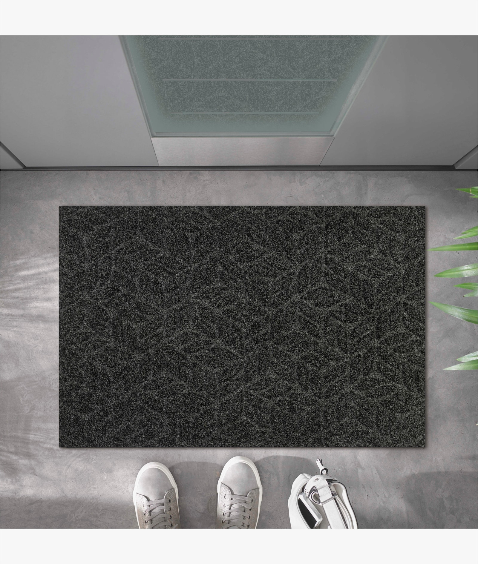 wash+dry by Kleen-Tex Fußmatte für den In- und Outdoor-Bereich - anthrazit