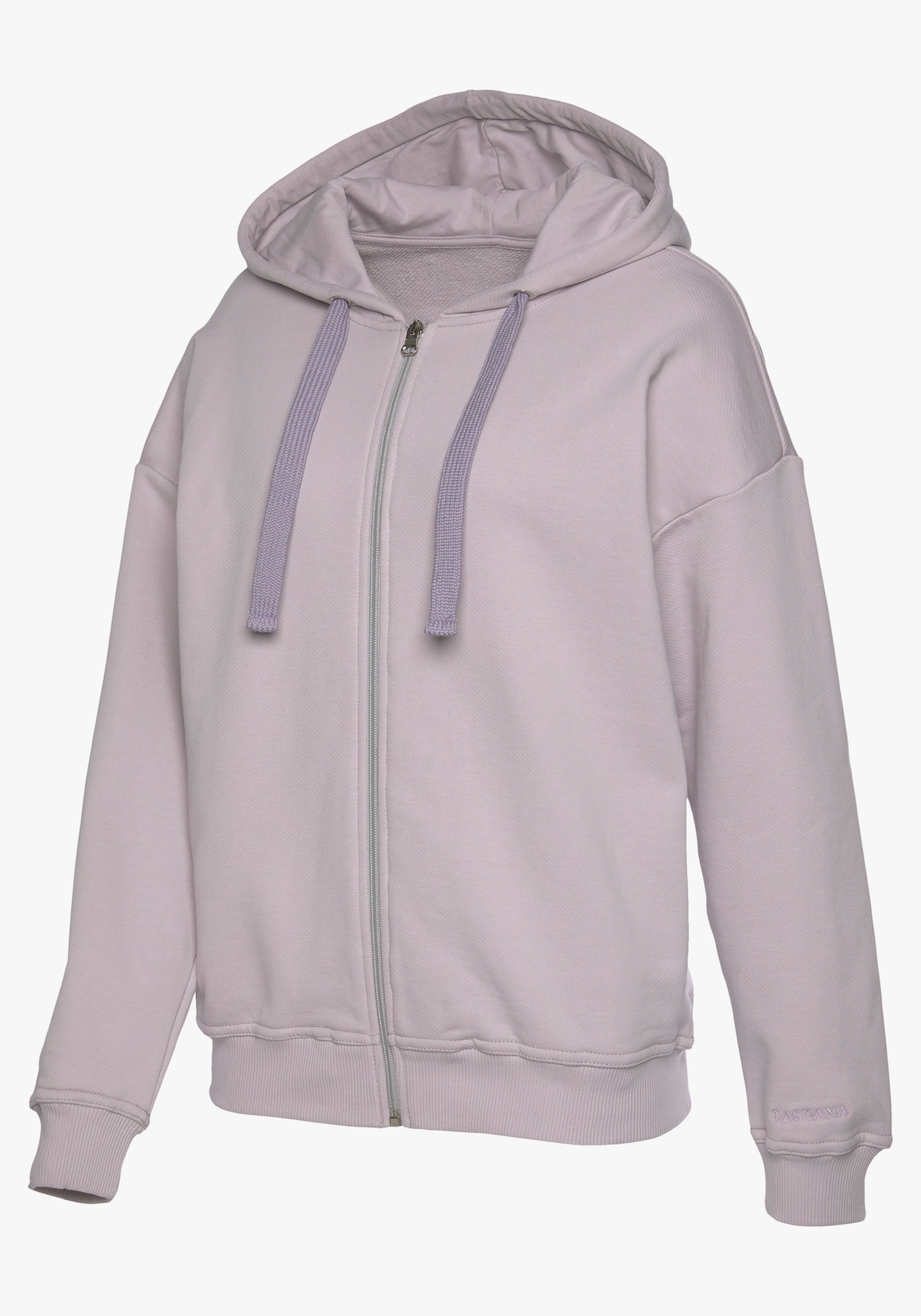 LASCANA Sweatjacke - flieder