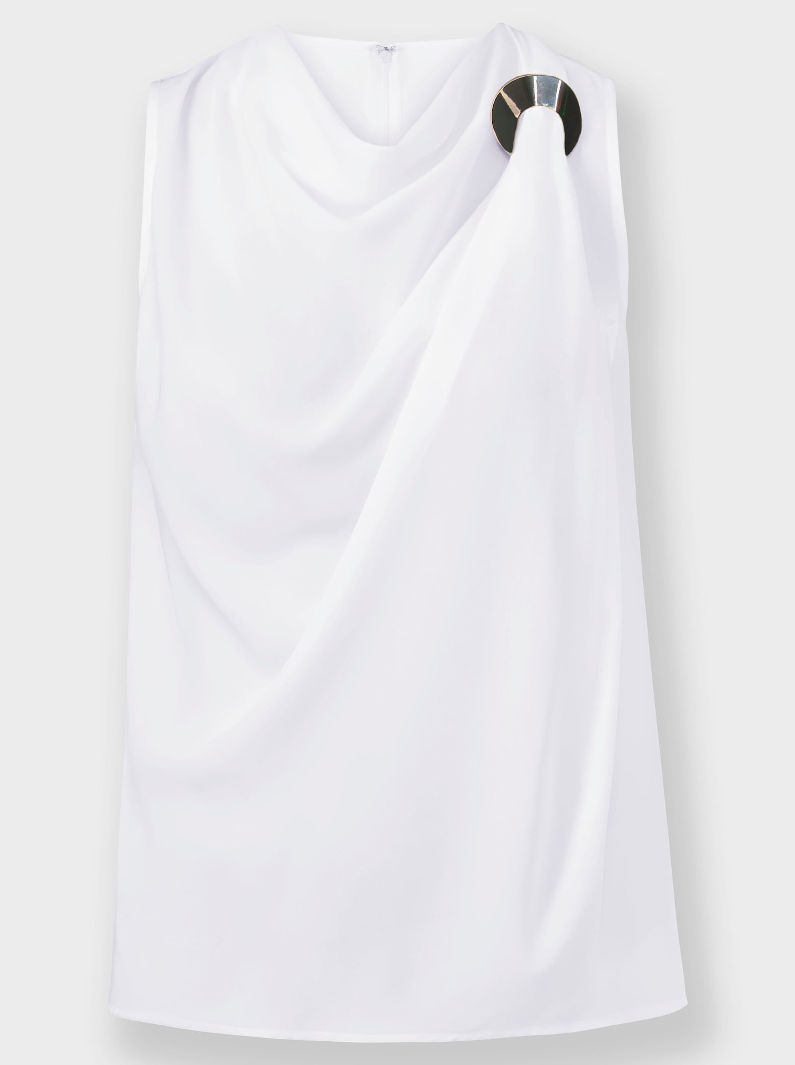 heine Blusentop in Crêpe-Qualität - ecru