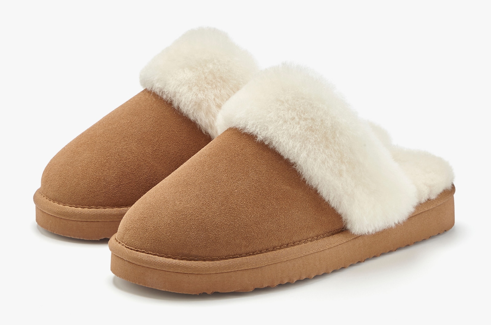 Vivance Dreams Pantolette - camelfarben