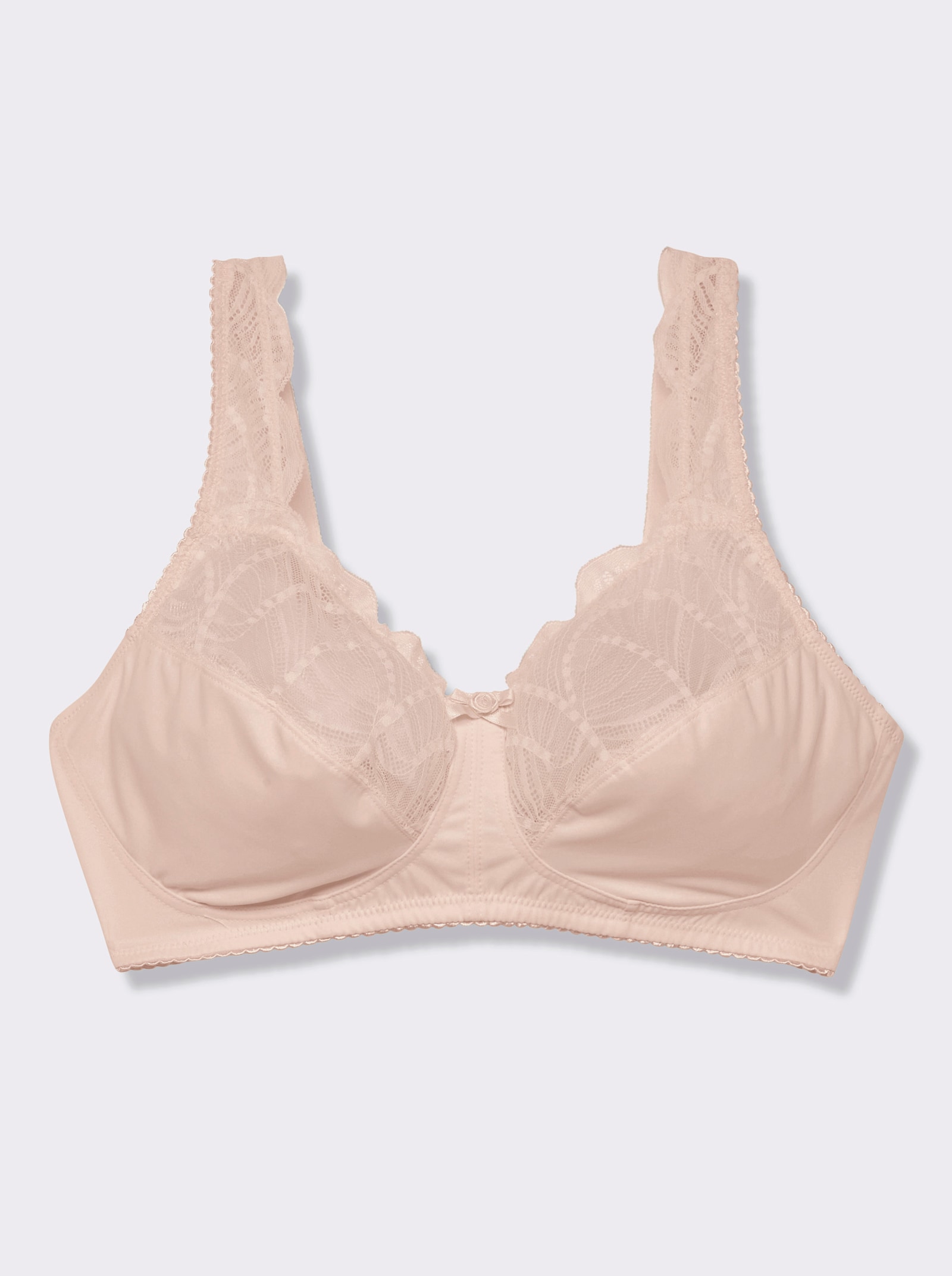 wäschepur BH ohne Bügel - puder