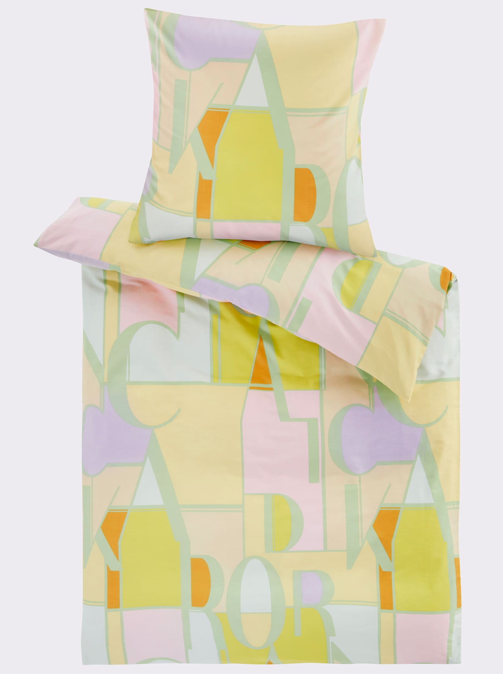 heine home Linge de lit - réséda-citron imprimé