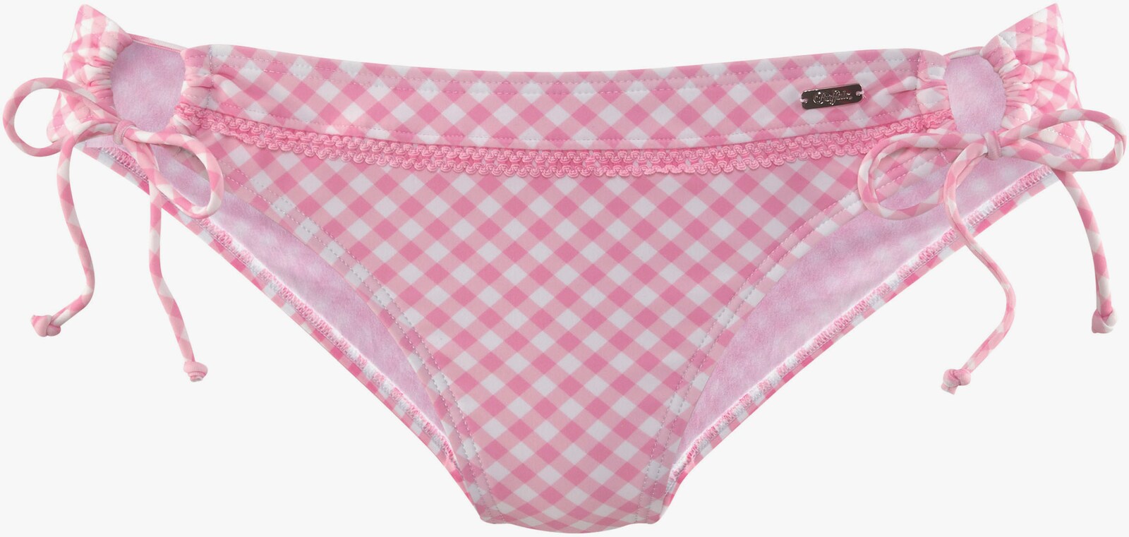 Buffalo Bikini-Hose - rosa-kariert