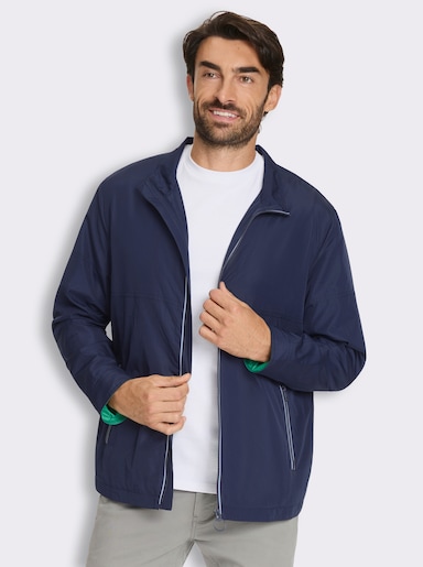 Blouson mit Mesh-Futter, pflegeleicht - marine