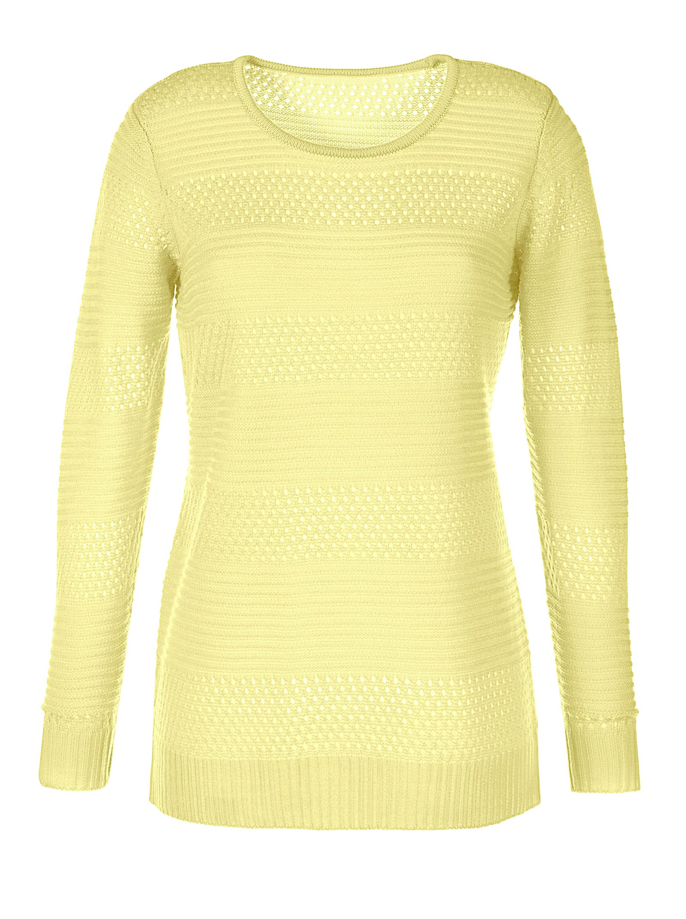Pullover - zitronengelb