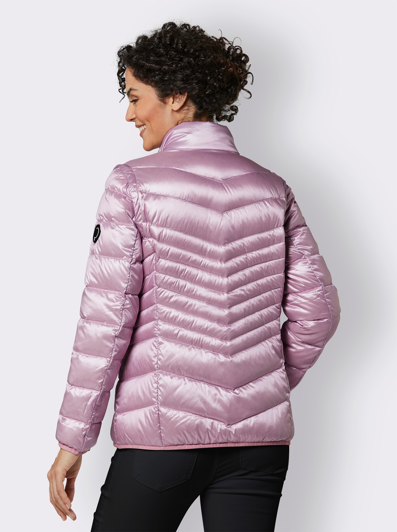 CREATION L PREMIUM 2-in-1-Jacke mit abzippbaren Ärmeln - rosé