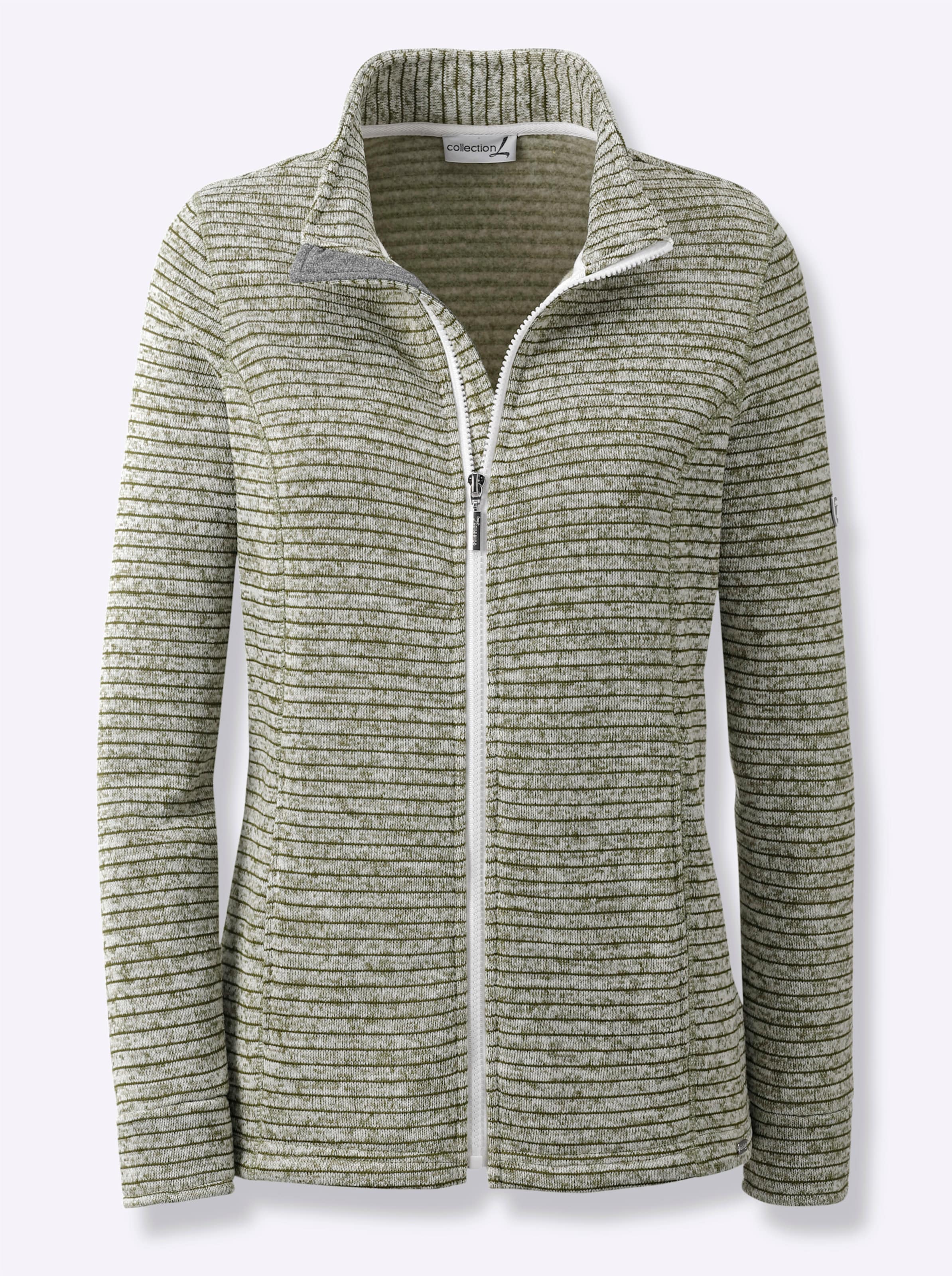 Strickfleecejacke