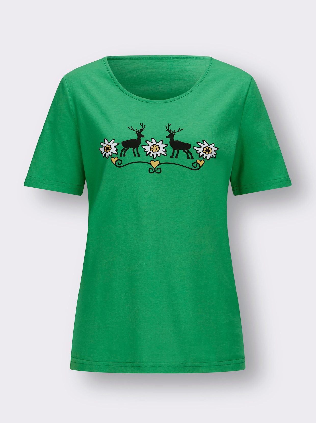 Traditioneel shirt - grasgroen