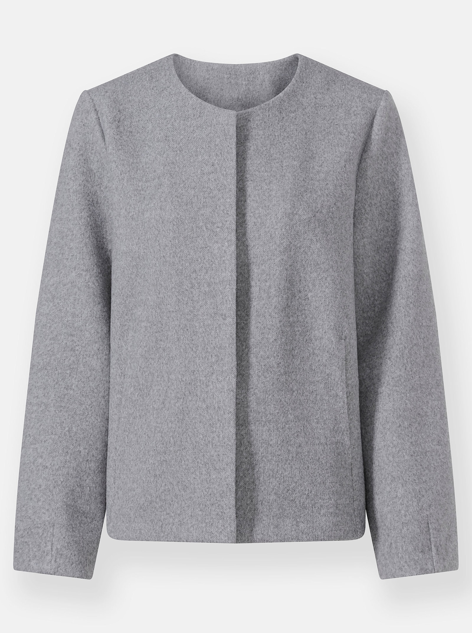 heine Blazer avec boutons aimantés - gris chiné