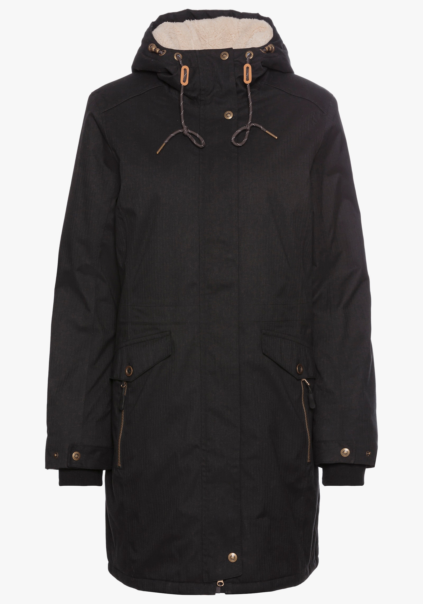 Polarino Outdoorjacke - schwarz