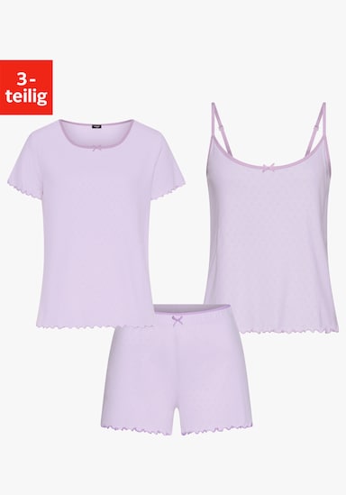 Vivance Dreams Pyjama court - lavande
