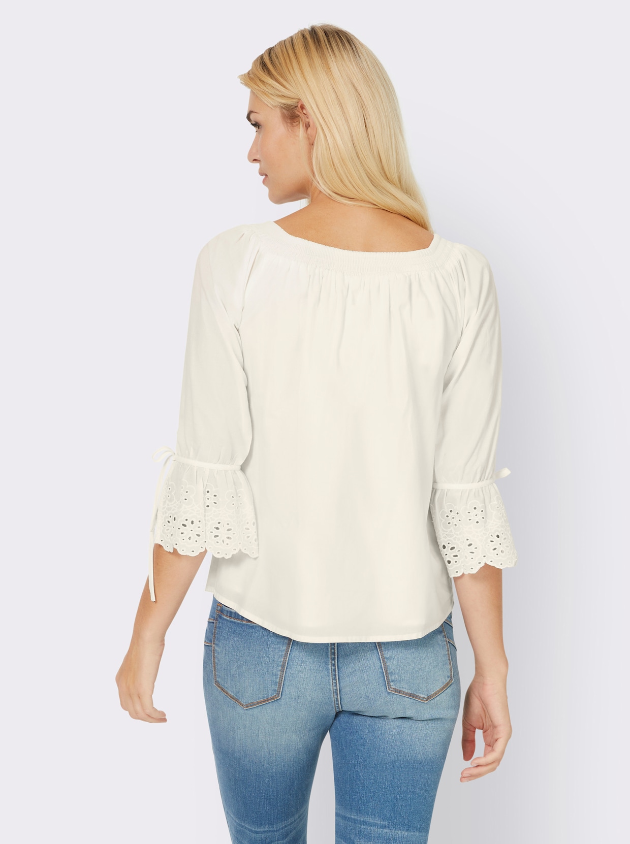 heine Carmenblouse - ecru