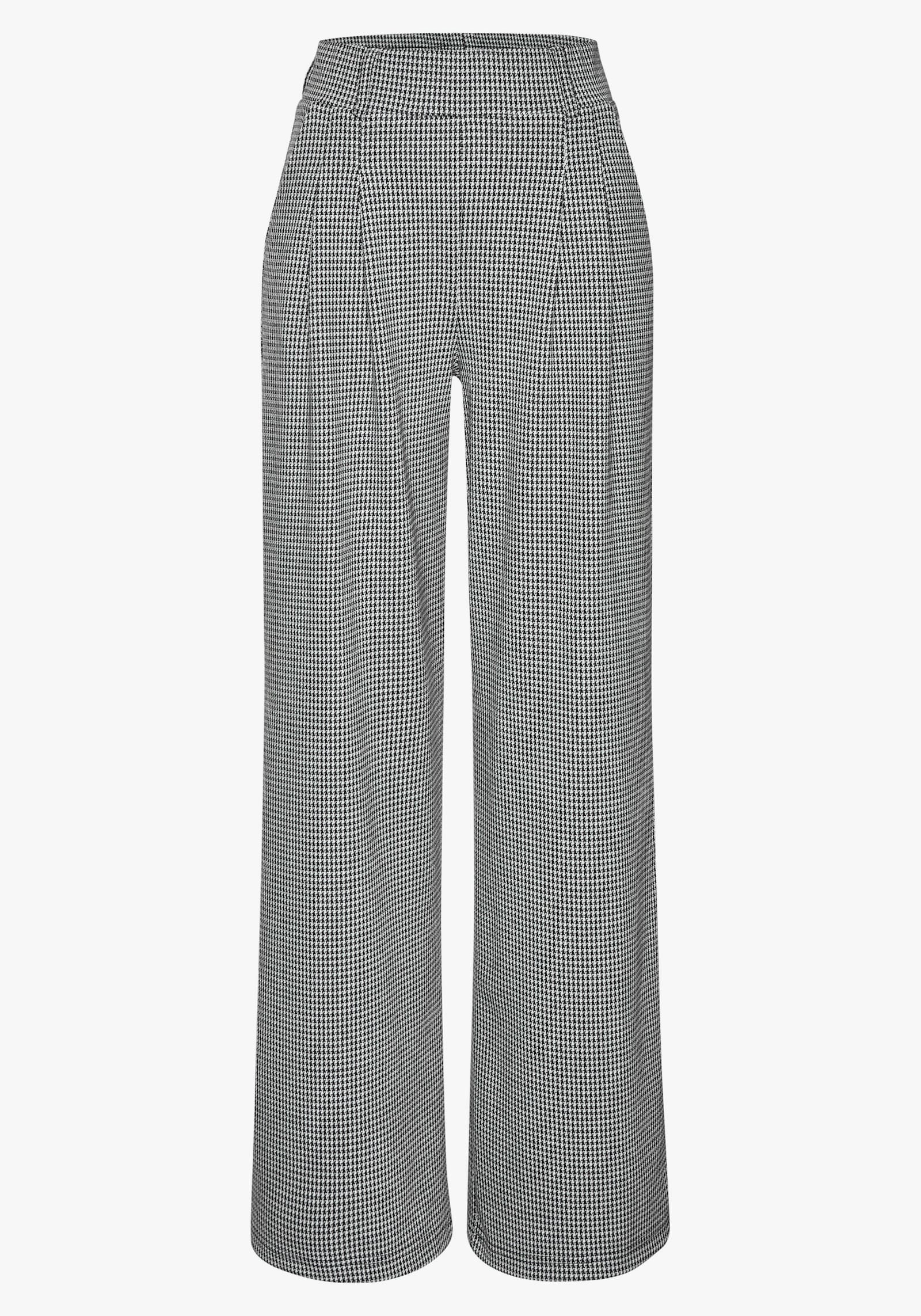 LASCANA Schlupfhose - schwarz kariert