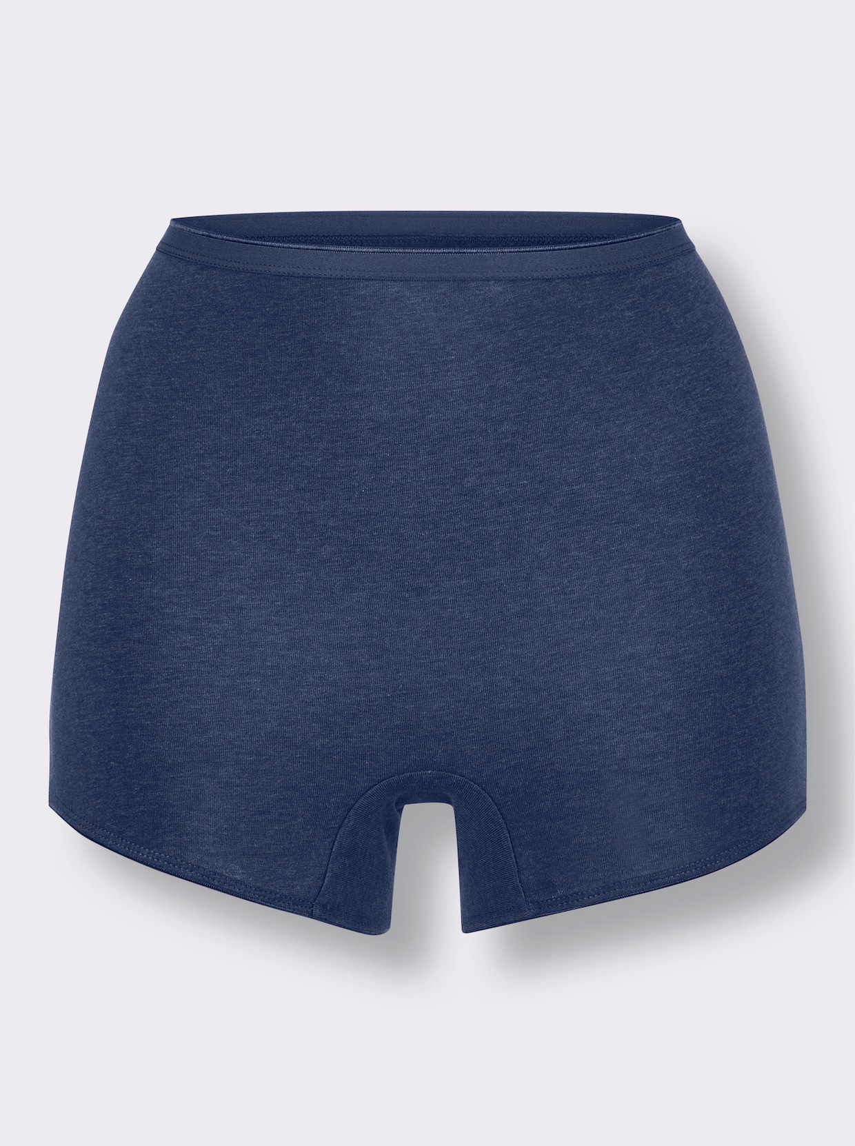 wäschepur Panty - 2x malve-meliert + 2x marine-meliert