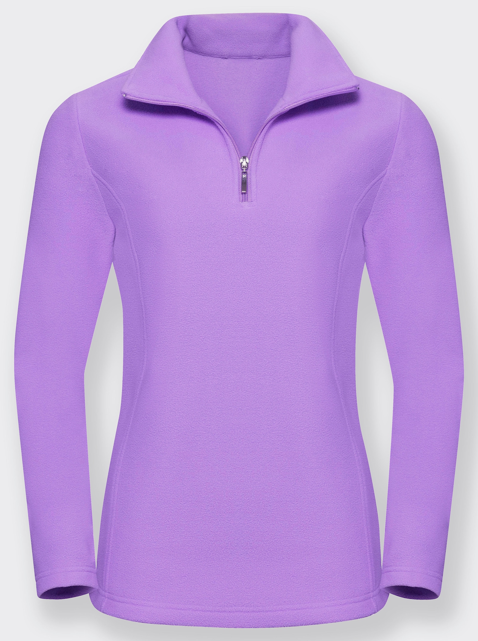 Flauš. tričko, golier Troyer - orgovánová