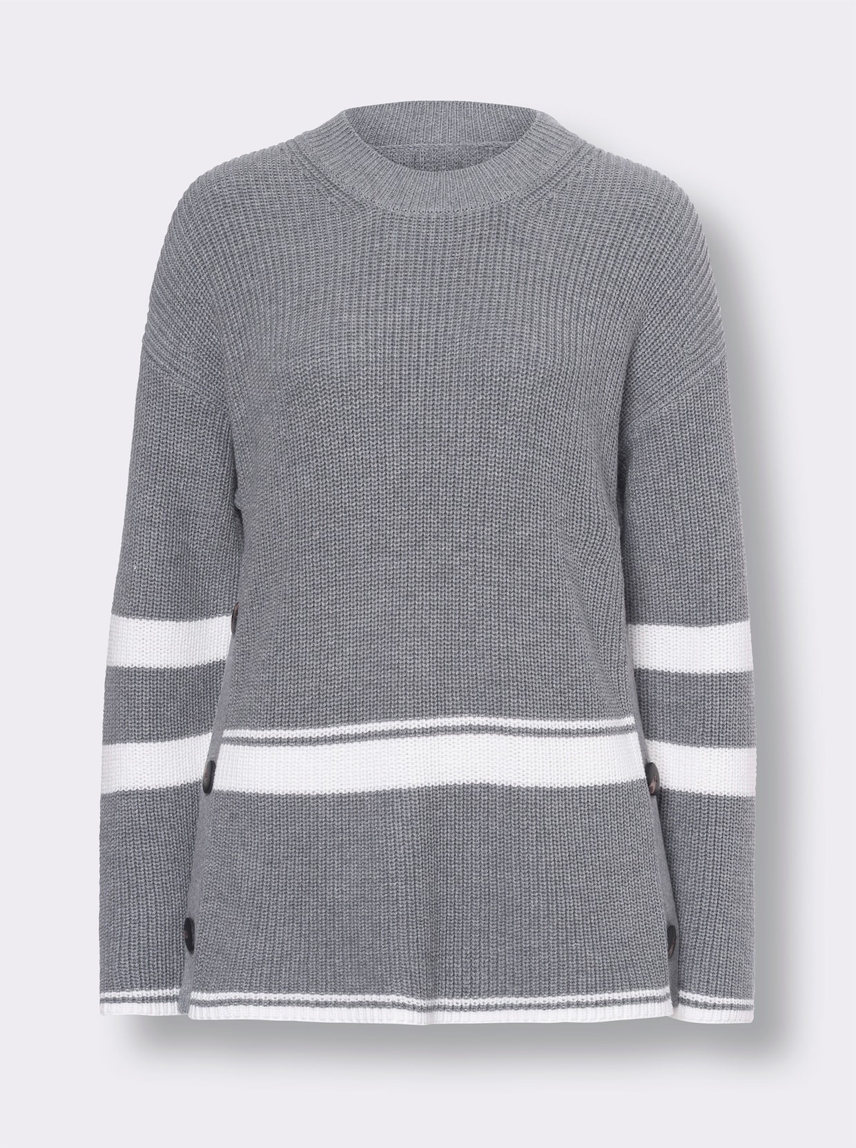 heine Gebreide pullover - grijs gemêleerd